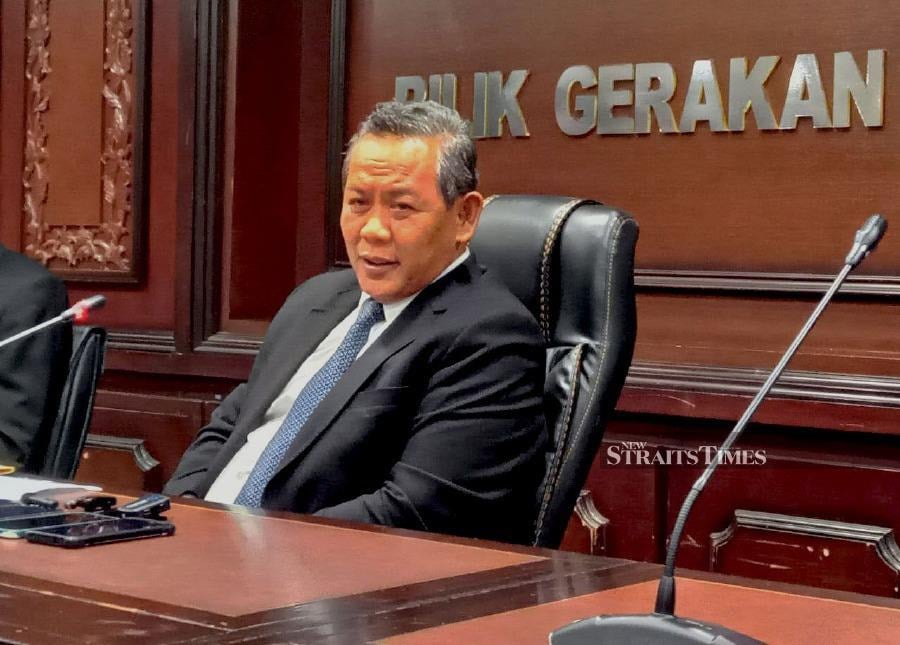 Negri Sembilan Menteri Besar Datuk Seri Aminuddin Harun. - NSTP/ MOHD AMIN JALIL