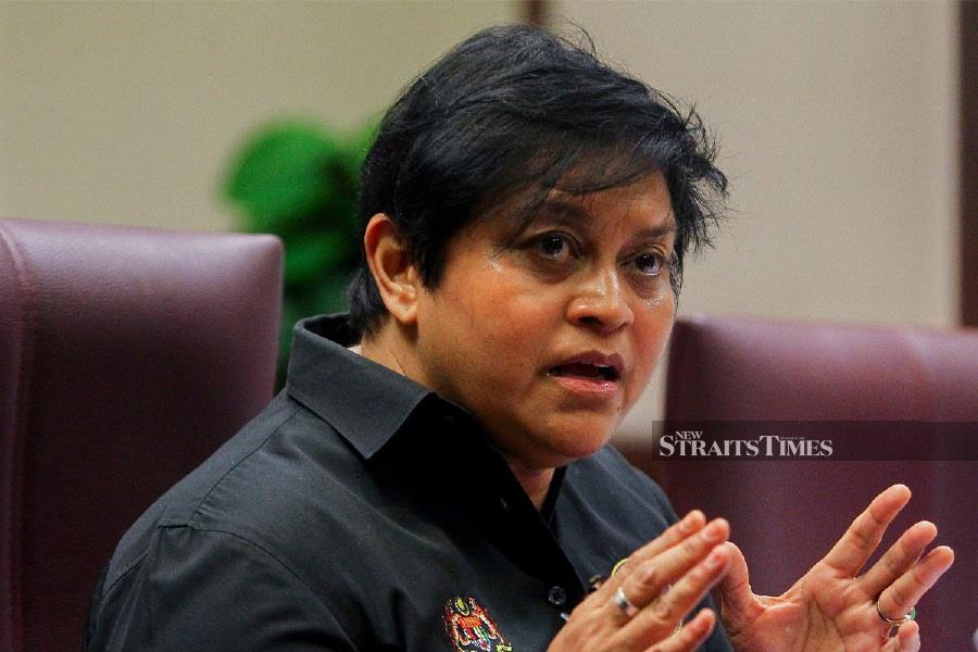 Minister in the Prime Minister’s Department (Law and Institutional Reform) Datuk Seri Azalina Othman Said. - NSTP file pic