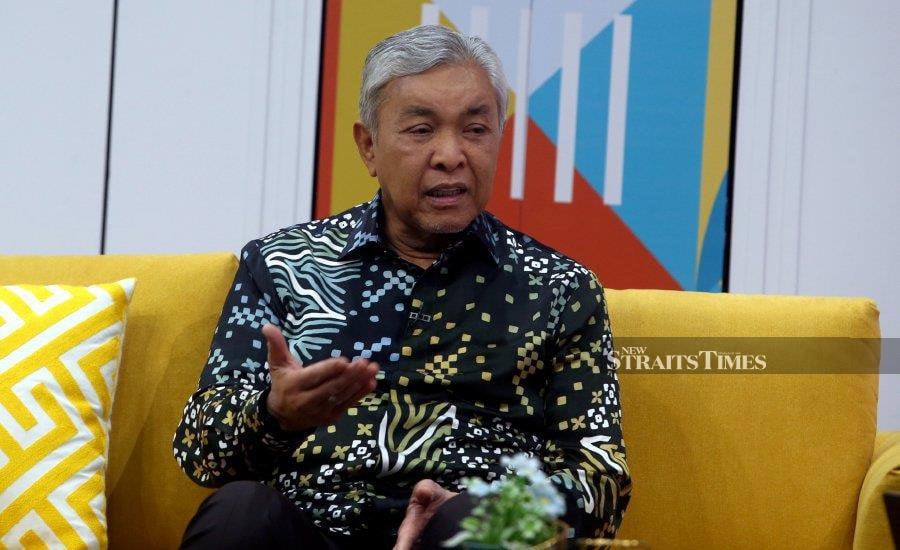 The government is currently drafting the policy to empower and strengthen Technical, Vocational Education and Training (TVET) to be presented to cabinet, says Deputy Prime Minister I Datuk Seri Dr Ahmad Zahid Hamidi. - NSTP/HAIRUL ANUAR RAHIM