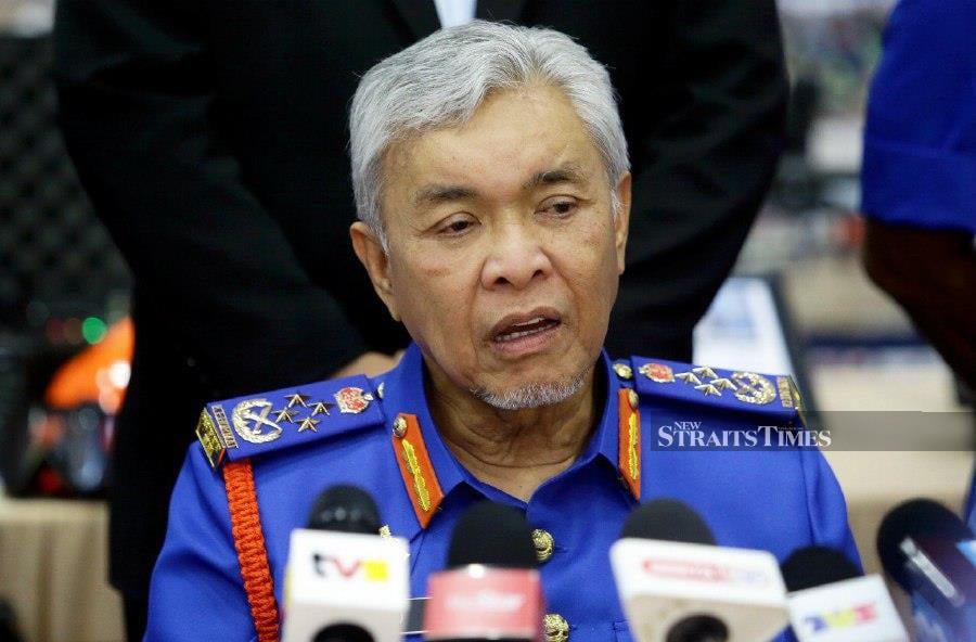 Deputy Prime Minister Datuk Seri Dr Ahmad Zahid Hamidi said that while the cabinet has approved the formation of the RCI, its membership will need consent from the king. - NSTP/MOHD FADLI HAMZAH