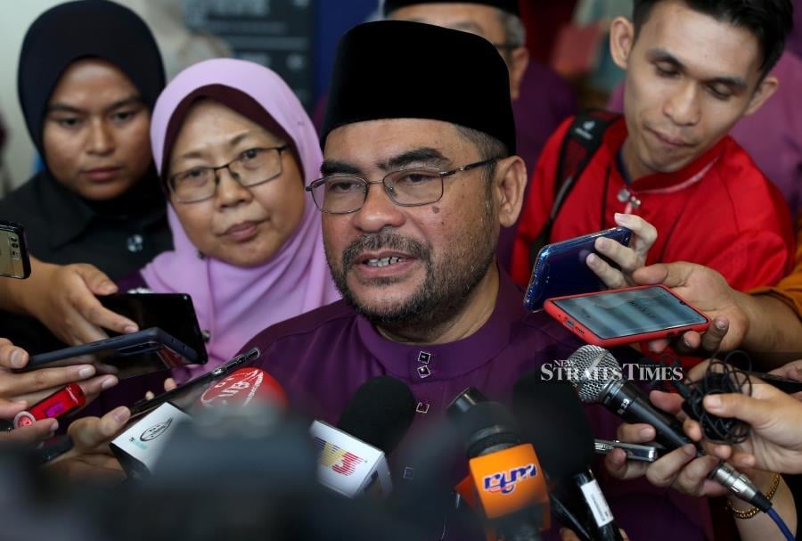 Minister in the Prime Minister’s Department Datuk Seri Dr Mujahid Yusof Rawa said the move was to educate them, especially those who were not willing to listen. - NSTP/MOHAMAD SHAHRIL BADRI SAALI