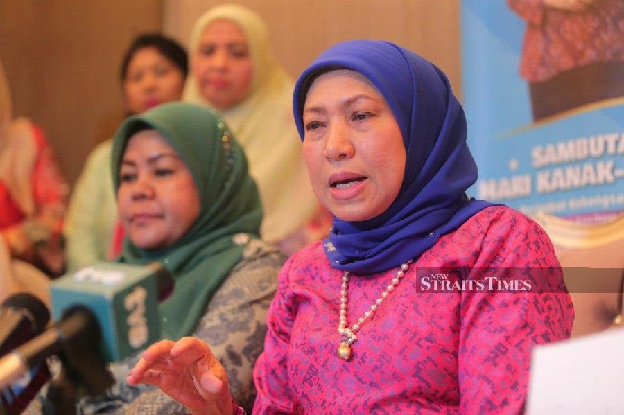 Datuk Seri Nancy Shukri said statements, suggestions, or jokes insensitive to women cannot be normalised, particularly when they contradict the law, principles, family values, culture, and religion. - NSTP file pic