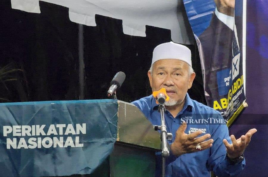 Pas deputy president Datuk Seri Tuan Ibrahim Tuan Man had downplayed Azman’s call to Bersatu, saying it was his “personal view”. - NSTP/MIKAIL ONG