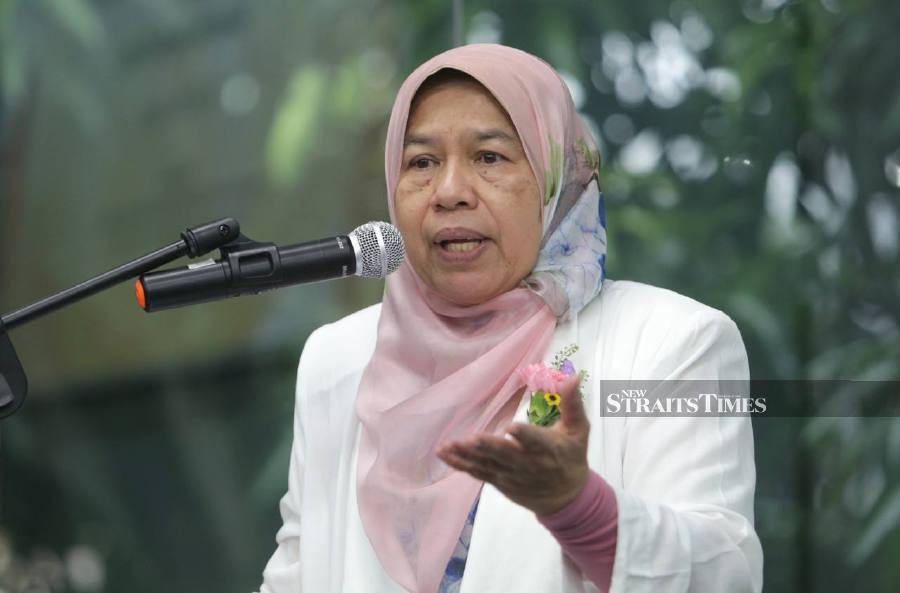 Plantation Industries and Commodities Minister Datuk Zuraida Kamaruddin has been appointed as the new Parti Bangsa Malaysia (PBM) president. - NSTP/MOHAMAD SHAHRIL BADRI SAALI