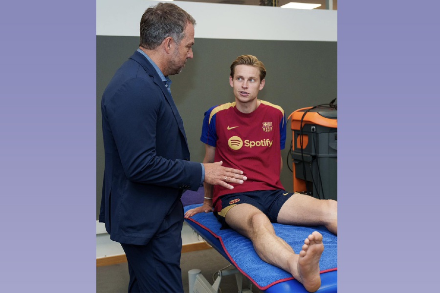 Barcelona midfielder Frenkie de Jong has been included in coach Ronald Koeman’s Netherlands’ final 26-man squad for Euro 2024 despite the fact he his still recovering from an ankle injury. - Pic courtesy from FC Barcelona FB page
