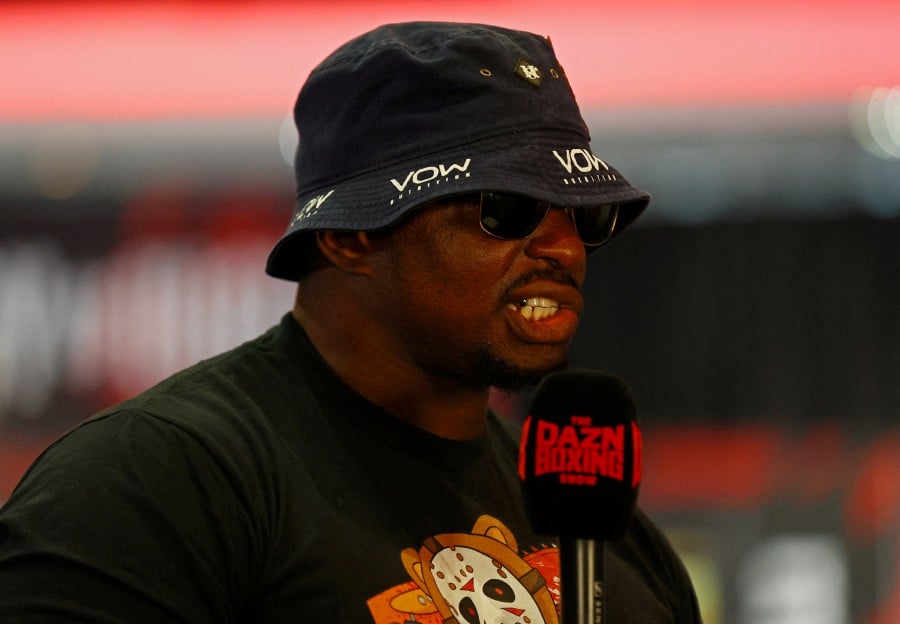 FILE PHOTO: Britain's Dillian Whyte has been cleared to resume his boxing career after it came to light that a contaminated supplement resulted in a positive drugs test last year ahead of his bout with compatriot Anthony Joshua, it was reported yesterday (March 3). — Reuters