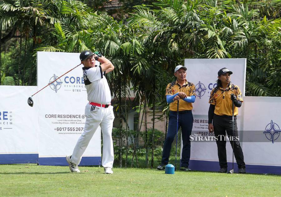 The organisers of the China-Malaysia Diplomatic Relations Golf Series are looking to expand the playing field for the third round of the championship. - NSTP/ASWADI ALIAS