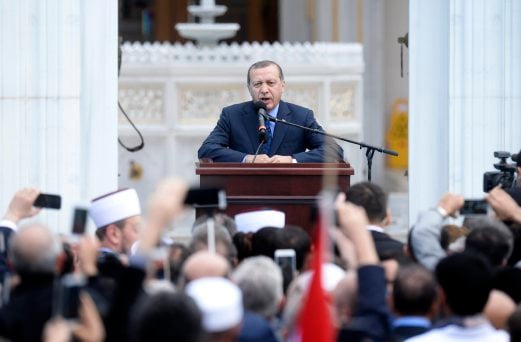 Erdogan Brings American Muslims Home To New Mosque | New Straits Times ...