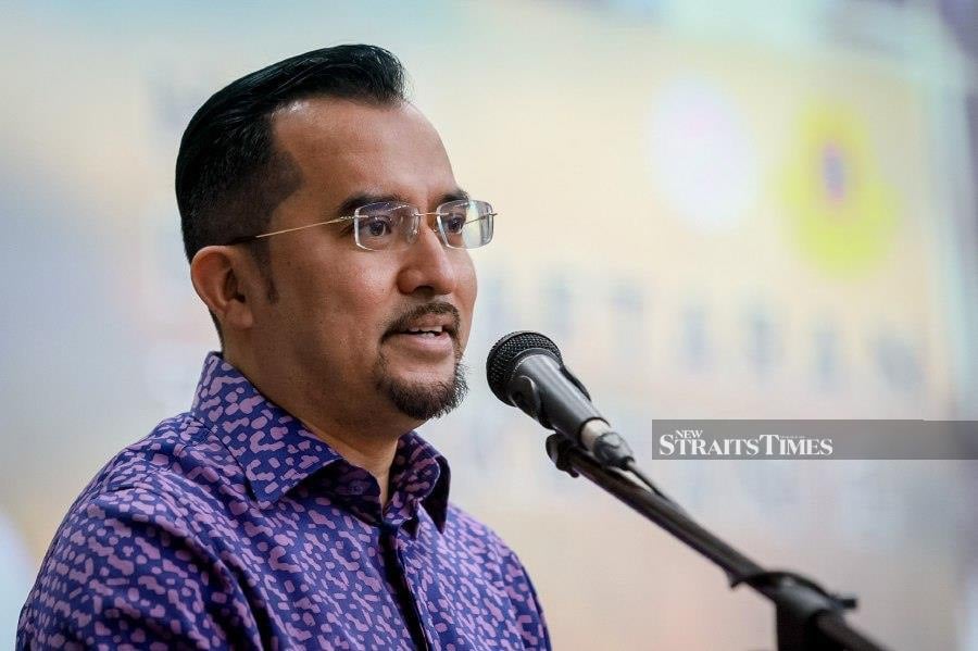 Umno secretary-general Datuk Dr Asyraf Wajdi Dusuki said the six polling districts are Malay-majority areas won by Perikatan Nasional (PN) during last year’s Selangor state election. - NSTP/ASYRAF HAMZAH
