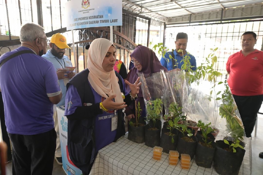 Associate Professor Dr Nur Faeza Abu Kassim has introduced a BioGel bait, in the form of hydrogel beads, that can attract and kill the mosquitoes, in addition to using local plants that can repel the Aedes mosquitoes. - Pic courtesy of USM