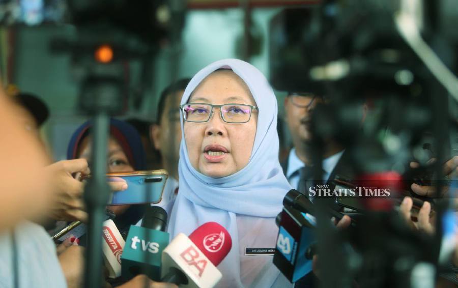 Health Minister Dr Zaliha Mustafa assured that it will be tabled as soon as possible during the current Parliament session. - NSTP/ROHANIS SHUKRI