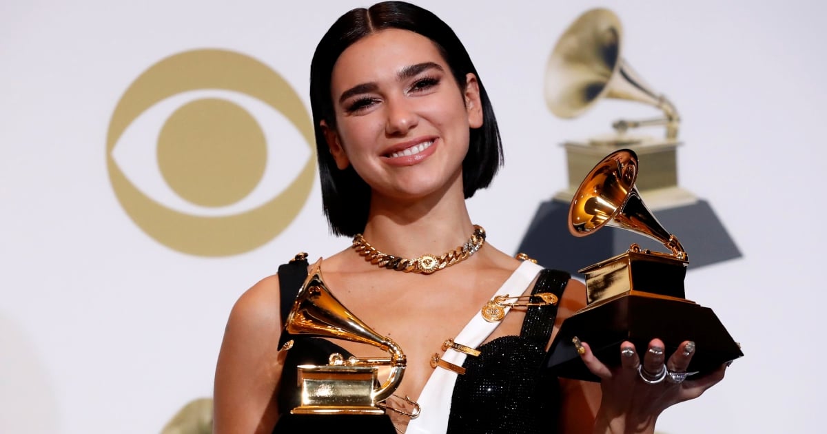 British pop star Dua Lipa wins Grammy for Best New Artist | New Straits ...