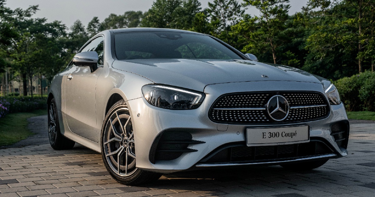 E Class Coupe Gets Amg Line Styling