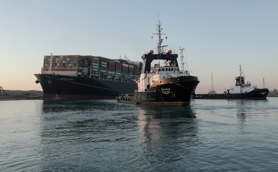 The Panama Canal had a record fiscal year 2021 with more tonnage transported through the waterway than ever before, despite a crisis in global port congestion, authorities said Thursday.  - AFP file pic/ SUEZ CANAL AUTHORITY