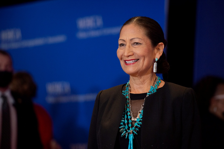 Secretary of the Interior Deb Haaland, who ordered the investigation that led to the report, condemned the traumatic impact on Native Americans that the boarding school system caused.- EPA Pic