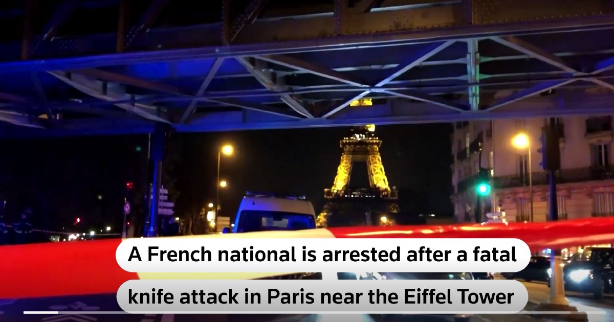 One Dead, Two Injured After Man Attacks Tourists Near Paris' Eiffel ...