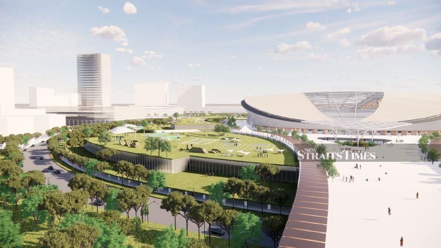 The KSSA will eventually be able to host major national and international events thanks to the new stadium’s characteristics, including its transparent roof, retractable pitch and temperature-regulated seats.
