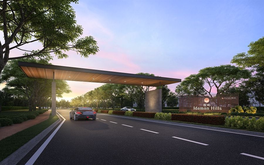An artist’s impression of Idaman Hills, a residential project worth RM336 million.