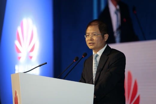 Rotating CEO, Huawei Technologies, Eric Xu. 