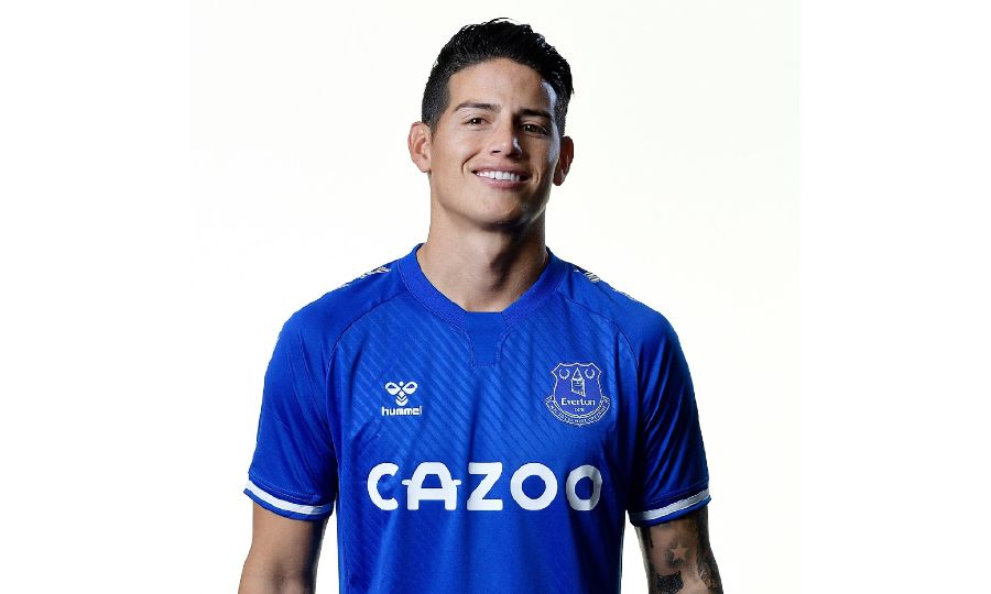 james rodriguez jersey everton