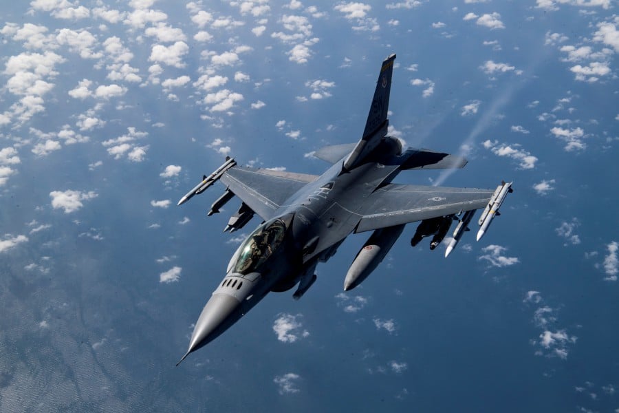 A U.S. Air Force F-16 Fighting Falcon. - Pic by U.S. Air Force photo by Tech. Sgt. Matthew Lotz