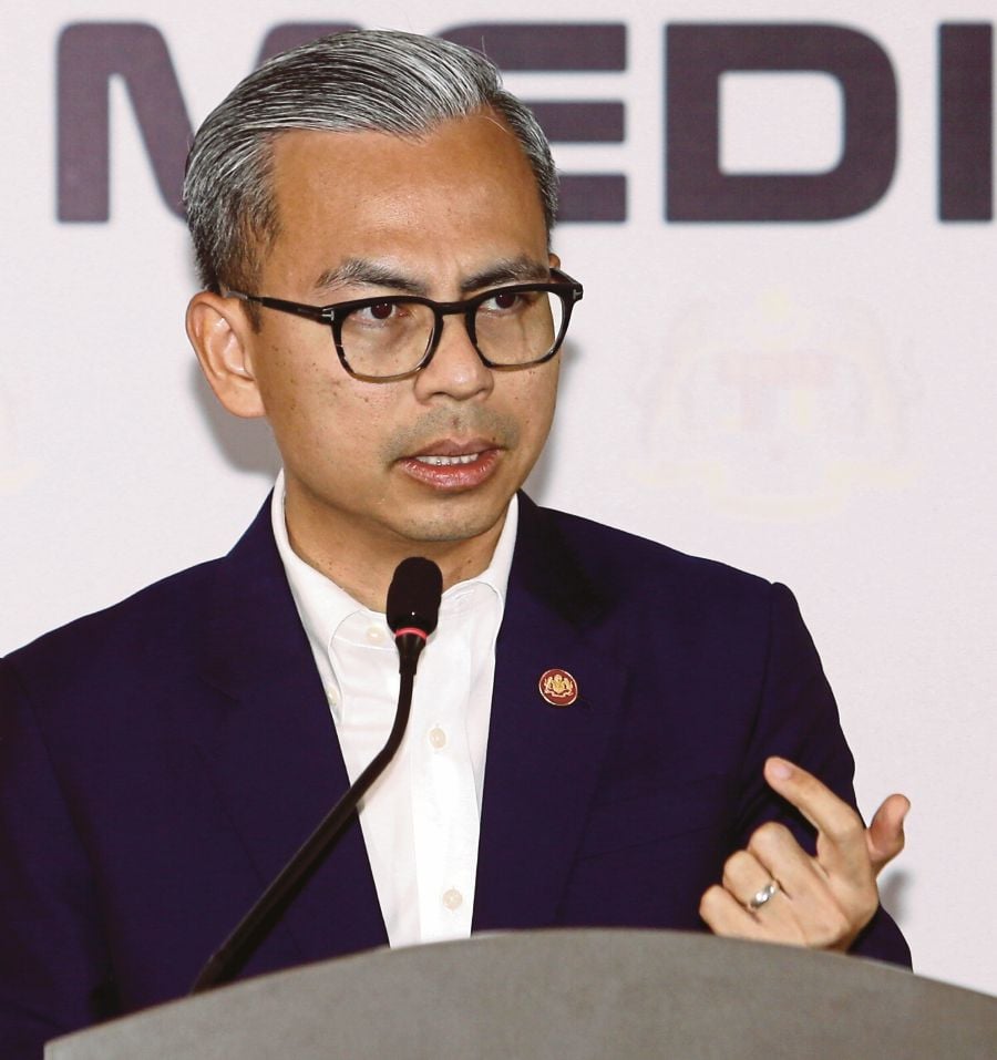 Communications Minister Fahmi Fadzil.-NSTP/MOHD FADLI HAMZAH