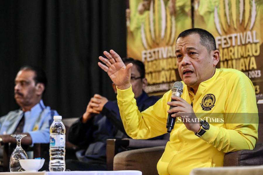 FAM president Datuk Hamidin Mohd Amin said it would be a remarkable achievement if Malaysia, who are set to make their fourth appearance in the Asian Cup Finals, can qualify for the last 16 when the competition is held in Doha, Qatar from Jan 12 to Feb 10 next year. - NSTP file pic