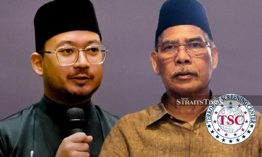 Ahmad Musa Al-Nuwayri Kamaruzaman (left) and Dunia Melayu Dunia Islam general manager Datuk Abdul Bakar Abdul said they had not received any official notice or information about the listing. - NSTP file pic