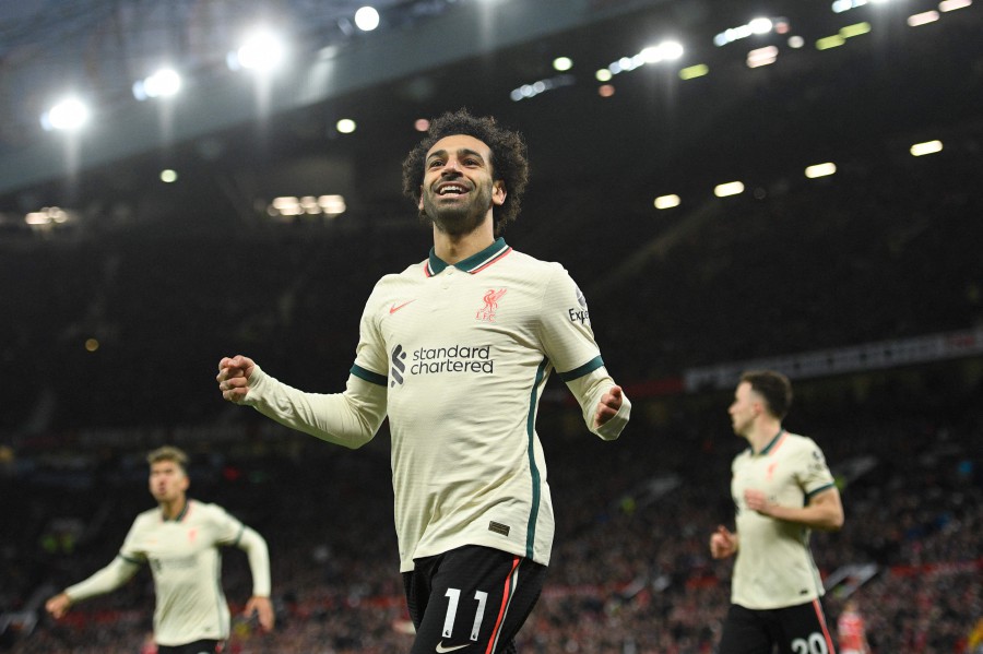All eyes will be on Liverpool's Egyptian star Mohamed Salah as Egypt face Angola this weekend. - AFP PIC