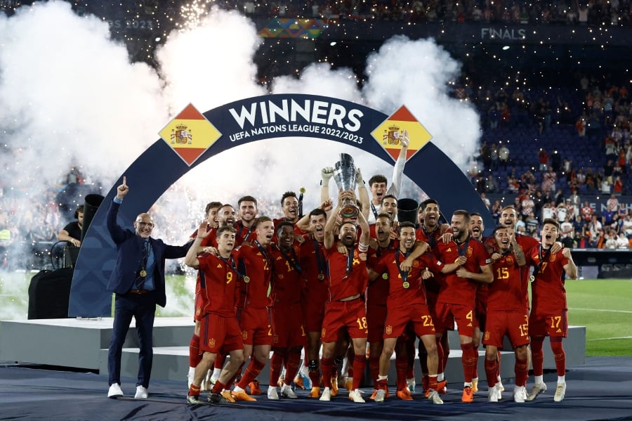 Spain win 2023 UEFA Nations League title after penalties New Straits