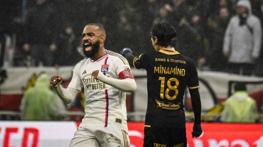 Lyon’s French forward Alexandre Lacazette will be part of the nation’s Olympic squad. - AFP PIC