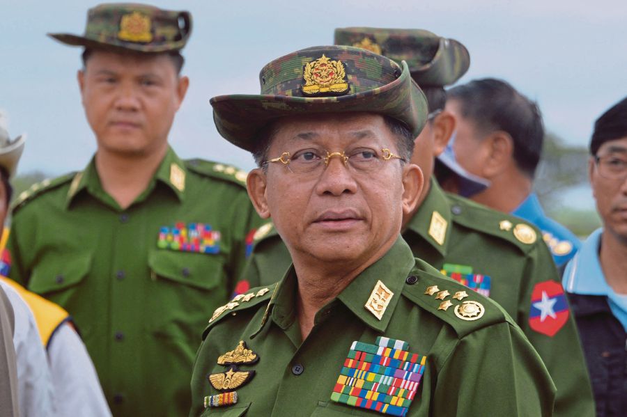 Perhaps to the Brits, “limited” reflects the little that has been done by the military regime led by Min Aung Hlaing to bring peace to the country. - AFP file pic