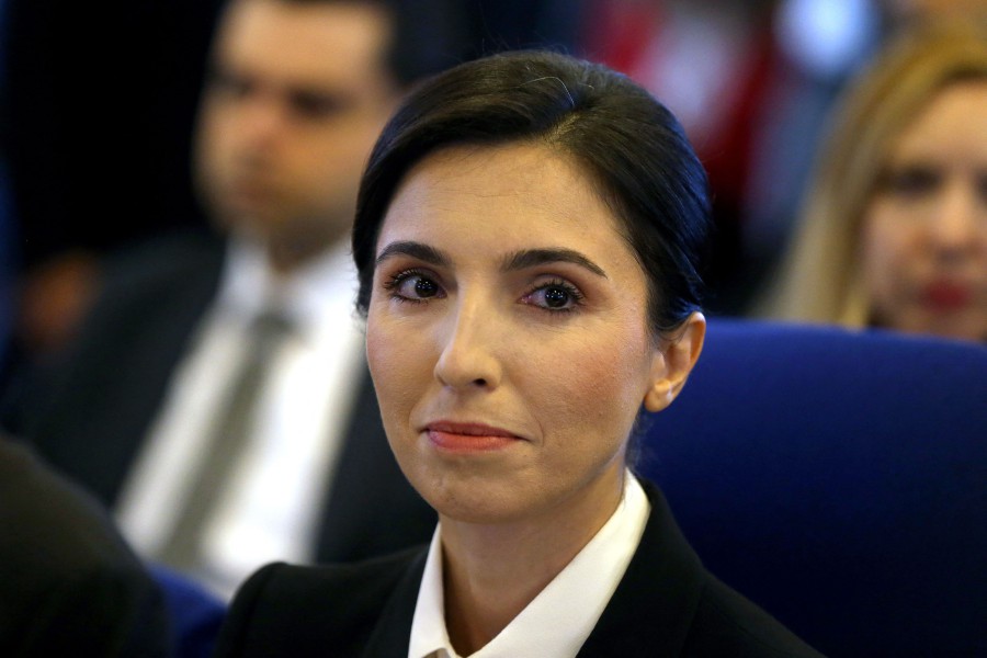 Turkish Central Bank Governor Hafize Gaye Erkan said she has been priced out of Istanbul's property market by rampant inflation, leaving no choice for the former finance executive but to move back in with her parents. AFP PIC