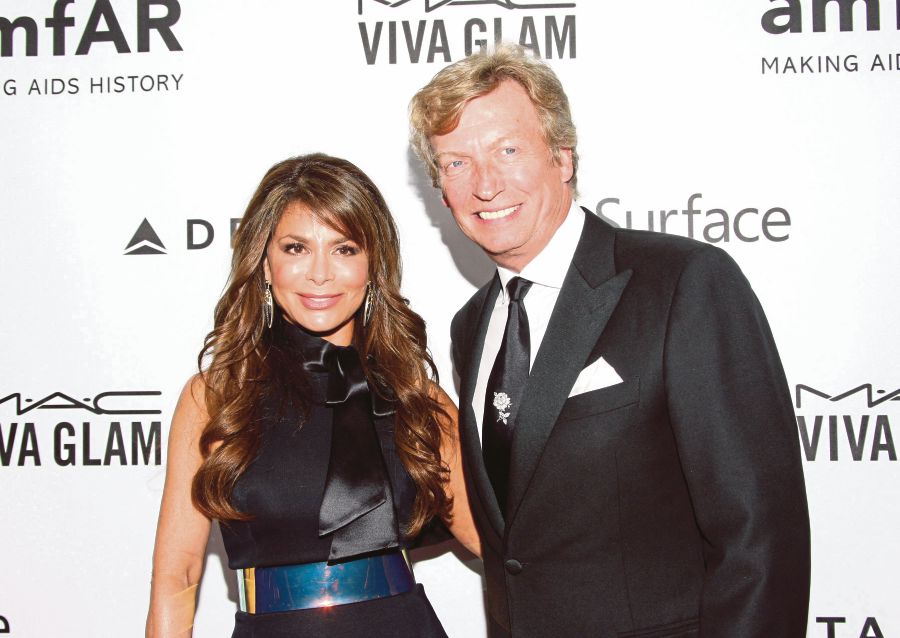 Grammy-award-winning artist and US television star Paula Abdul has accused Nigel Lythgoe, a producer on the singing contest show "American Idol", of sexual assault, according to a California lawsuit filed on December 29, 2023. (Photo by Mike Windle / GETTY IMAGES NORTH AMERICA / AFP)