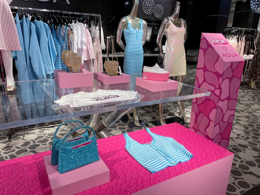 Head to any clothing store this summer and you are likely to be hit with an explosion of pink. (REUTERS/Lisa Richwine)