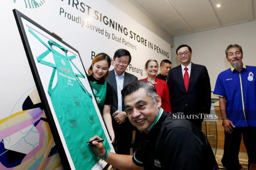 Penang's first Starbucks Signing Store, fourth in the world, opens 