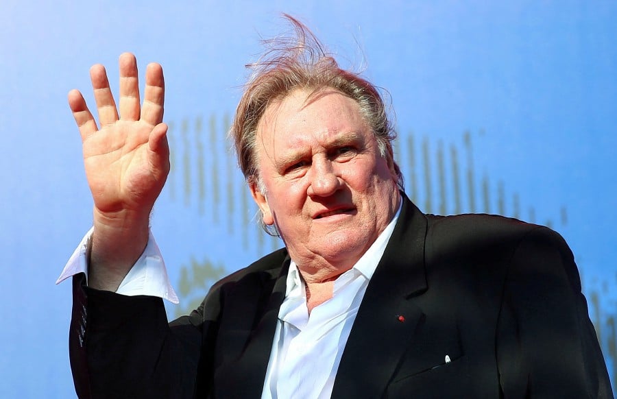 French police on Monday detained screen legend Gerard Depardieu for questioning after two women accused him of sexual assault, a source close to the case said. - Reuters file pic