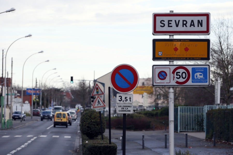 The attack in a parking lot near a cultural centre at Sevran, which lies between central Paris and the city's main airport Charles de Gaulle, took place around 11.45pm on Friday, prosecutors said. - AFP pic
