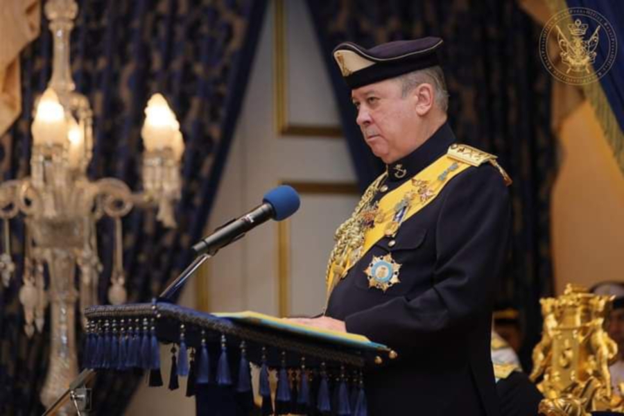 Sultan Ibrahim of Johor is scheduled to take the oath of office as the country’s 17th King today for a five-year term. - Pic courtesy of RPO.