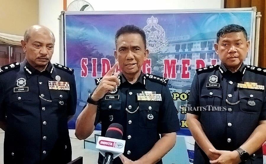 Kedah police chief Datuk Fisol Salleh said that the eight fatal road accident cases occurring in the state during the period were all spurred by road users’ negligence. - NSTP/ZULIATY ZULKIFFLI