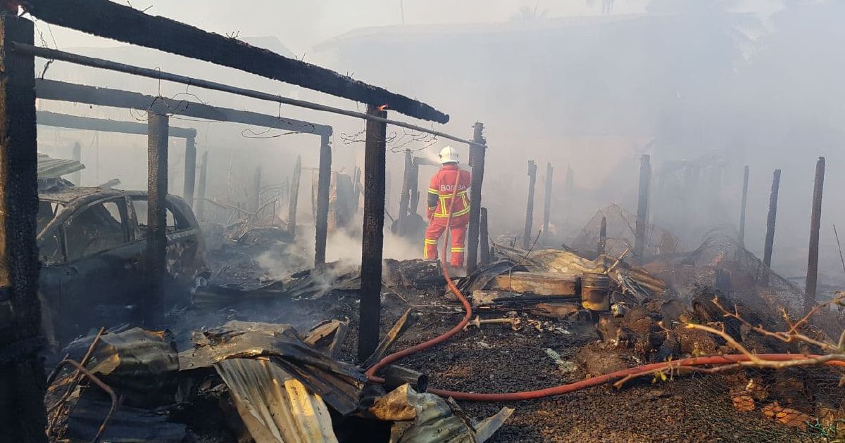 Fire leaves 77 homeless, destroys 11 houses in Tawau [NSTTV] | New ...