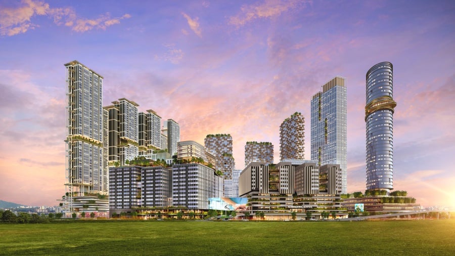 An artist’s impression of KL Wellness City in Bukit Jalil, Kuala Lumpur, which will take 10 years to develop.