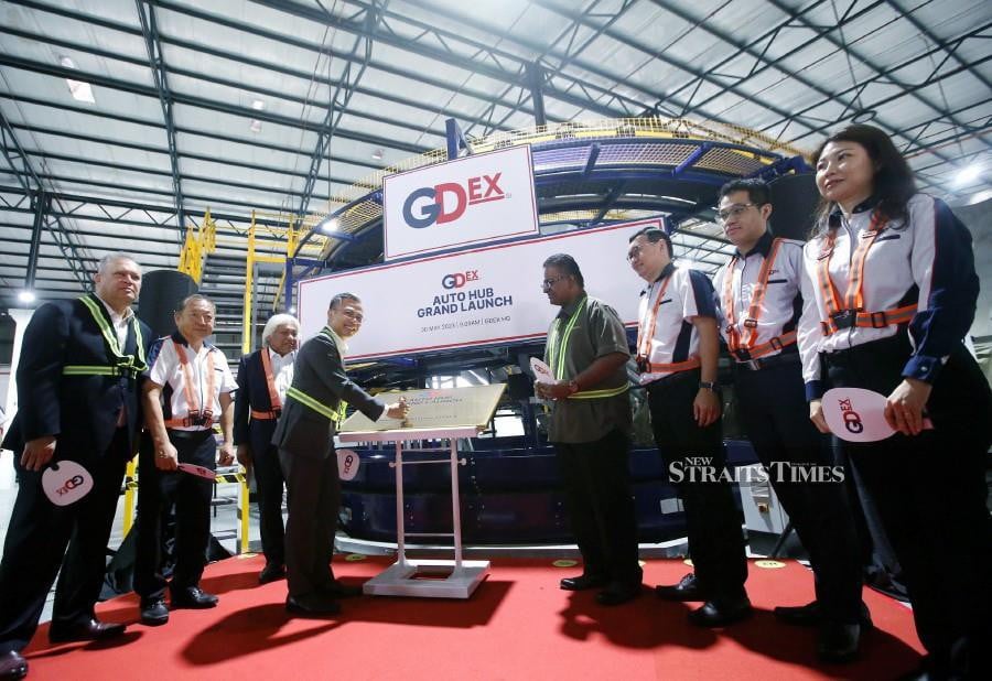 GDEX unveils new RM25mil hub to triple sorting capacity New Straits