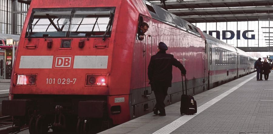 German rail strike halts trains nationwide New Straits