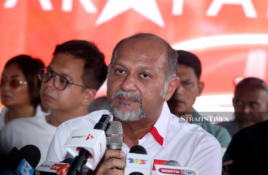 Selangor DAP chairman Gobind Singh Deo said, was demonstrated by the enrolment of new members from the Malay community for its Malay DAP branch in Hulu Selangor. - NSTP/HAIRUL ANUAR RAHIM