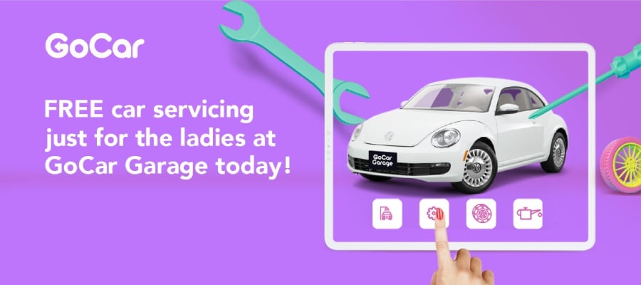 Available only to Klang Valley residents, the GOLADIES campaign available through the GoCar App.