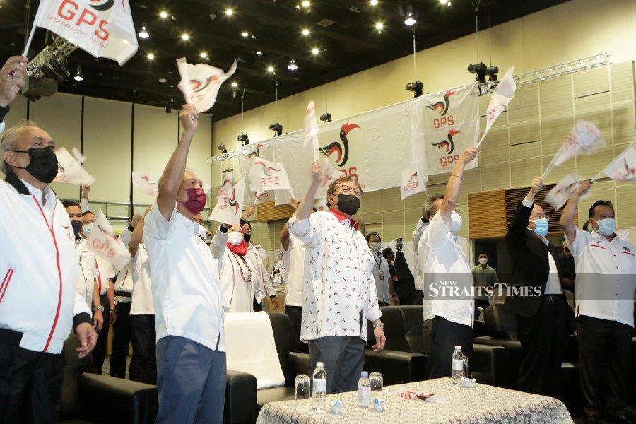In an 82-seat assembly, the coalition of four parties — Parti Pesaka Bumiputera Bersatu (PBB), Sarawak United People’s Party (SUPP), Parti Rakyat Sarawak (PRS) and Progressive Democratic Party (PDP) — swept 76 of them. - NSTP/AIZUDDIN SAAD