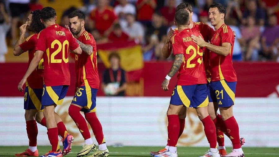 Attacking midfielder Mikel Oyarzabal climbed off the bench to score three times in the second half and help Spain to a 5-0 friendly victory over Andorra. - Pic credit: X/ @CroatiaFooty