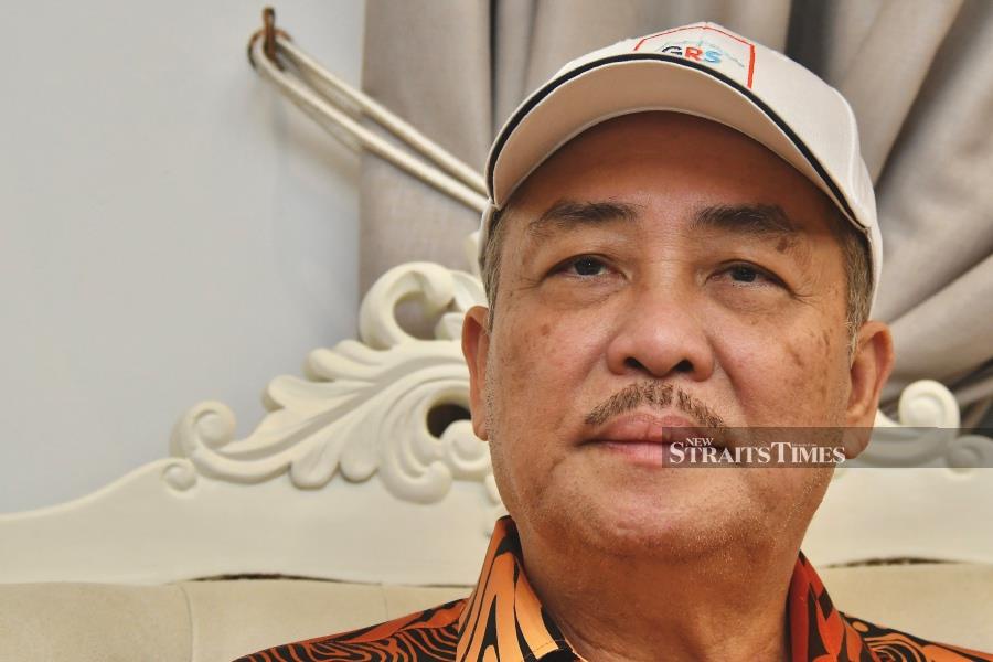 Gabungan Rakyat Sabah (GRS) chairman Datuk Seri Hajiji Noor said that they support the formation of the new federal government by cooperation and working together with PN and Gabungan Parti Sarawak (GPS) as well as other parties. - NSTP/MOHD ADAM ARININ 