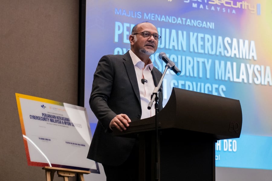 Collaboration between the government and private sector is crucial to addressing today’s complex cybersecurity challenges, said Digital Minister Gobind Singh Deo.